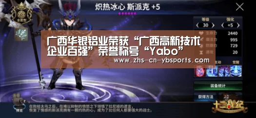 广西华银铝业荣获“广西高新技术企业百强”荣誉称号“Yabo”(图1)