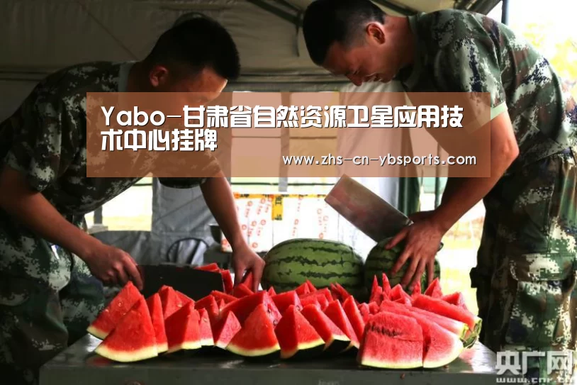 Yabo-甘肃省自然资源卫星应用技术中心挂牌(图1)